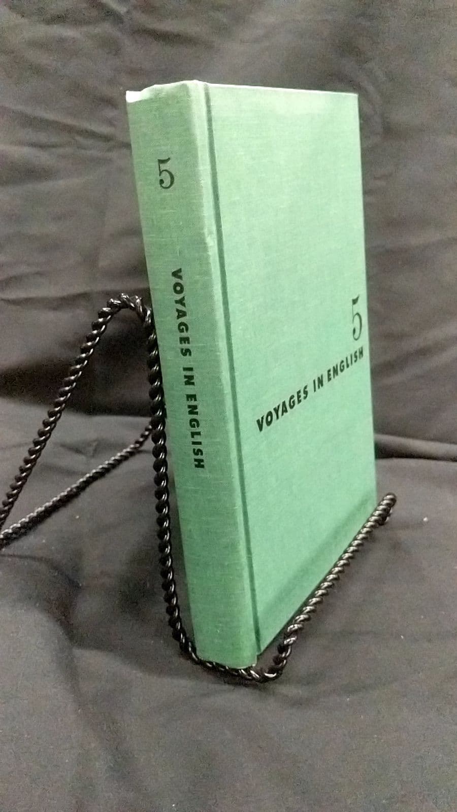 Voyages in English 5 by Reverend Paul E. Campbell and Sister Mary Donatus MacNickle - front cover