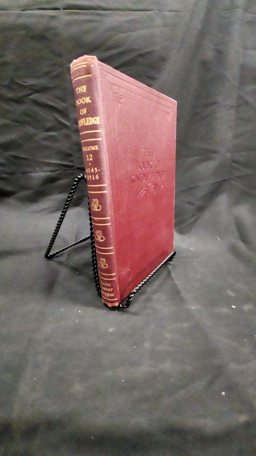 The Book of Knowledge Vol. 12 by E.V. McLoughlin, L.H.D. - front cover