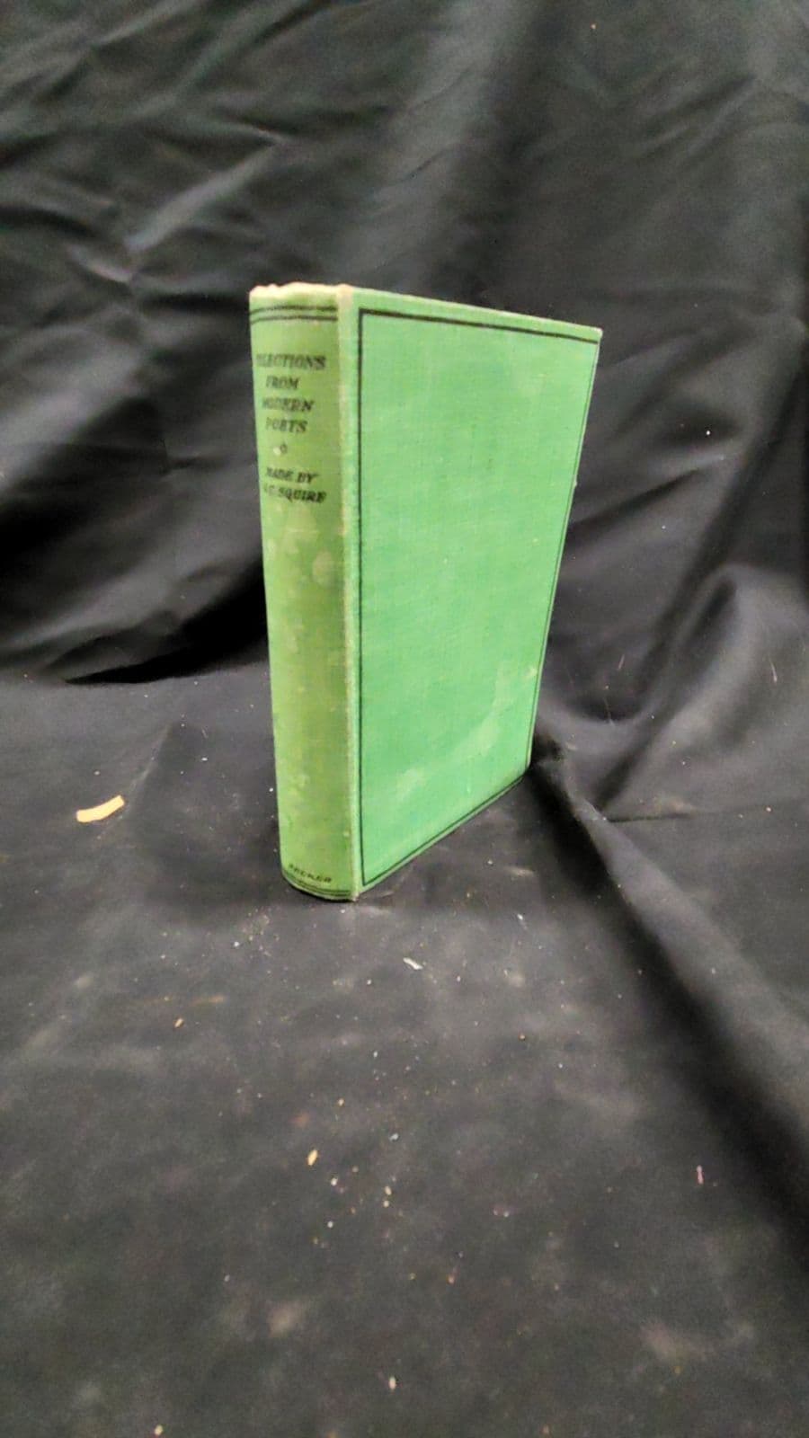 Selections from Modern Poets by J. C. Squire - front cover