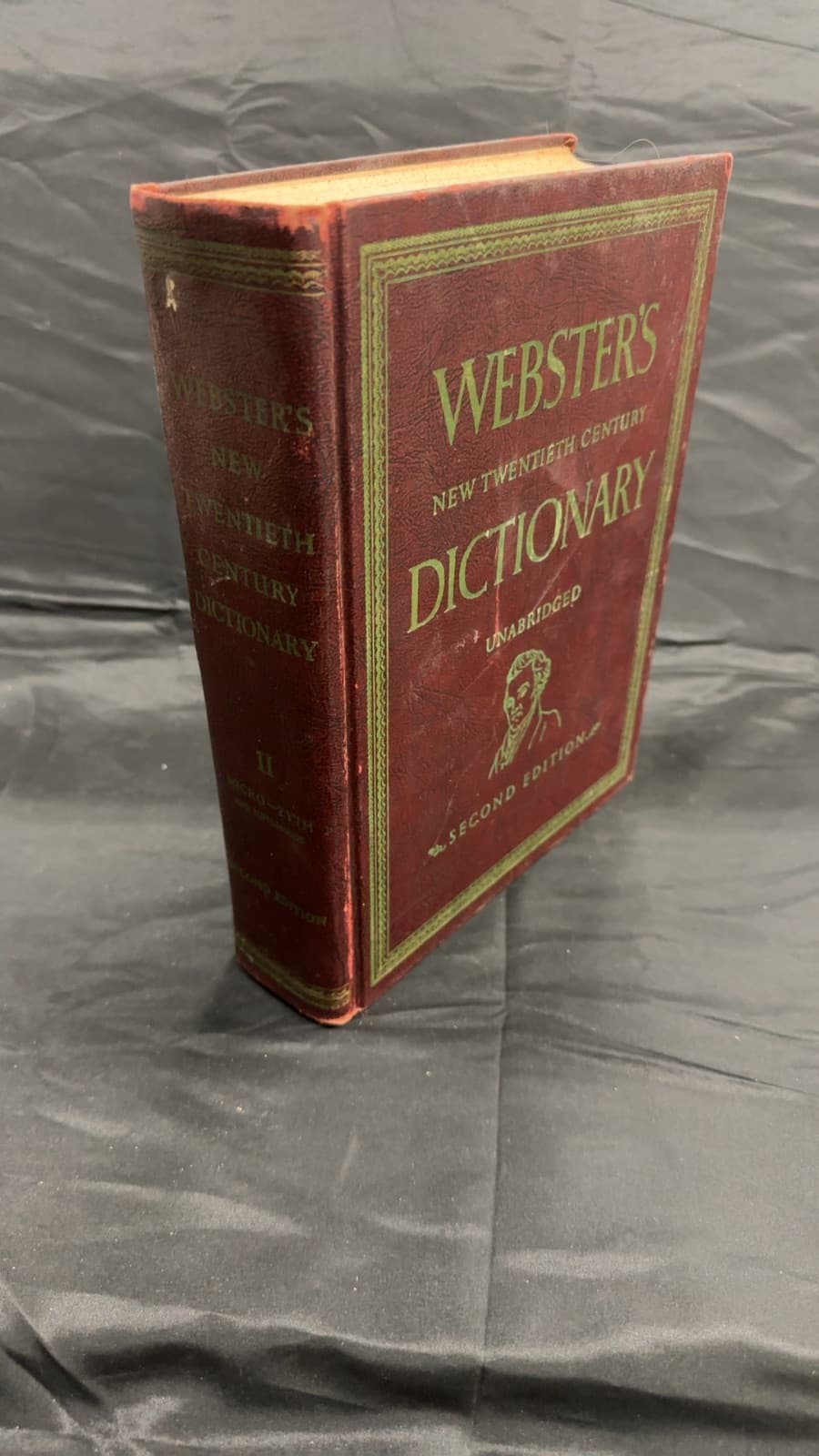 Webster's New Twentieth Century Dictionary of the English Language Unabridged by Noah Webster - front cover