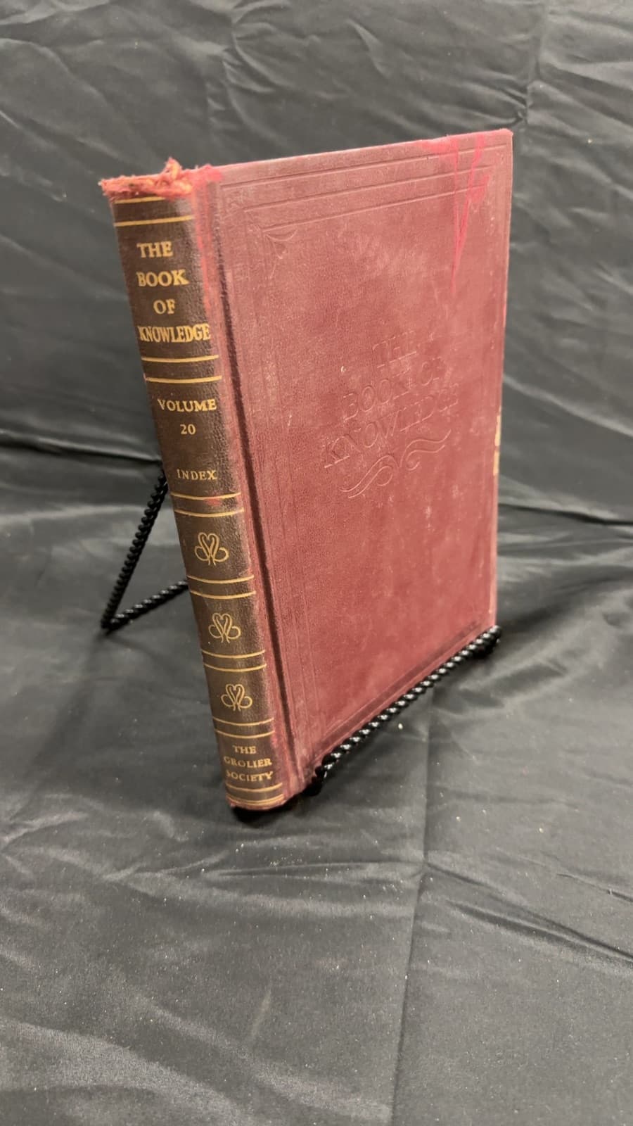 The Book of Knowledge by E. V. McLoughlin, L.H.D. - front cover