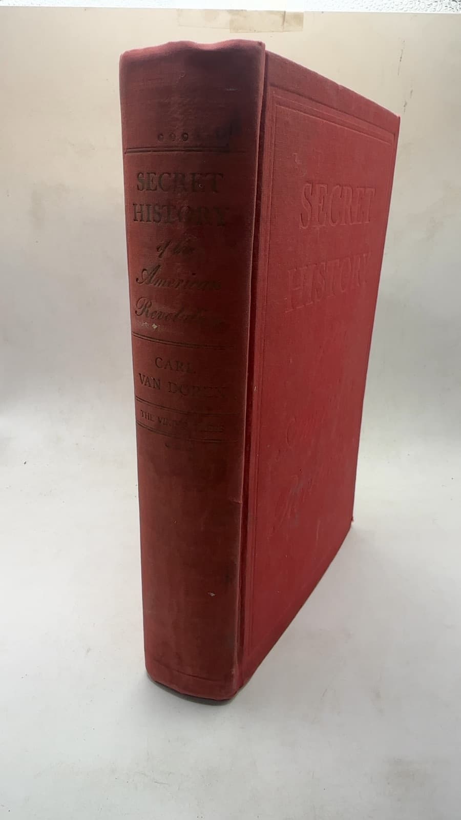 Secret History of the American Revolution by Carl Van Doren - front cover