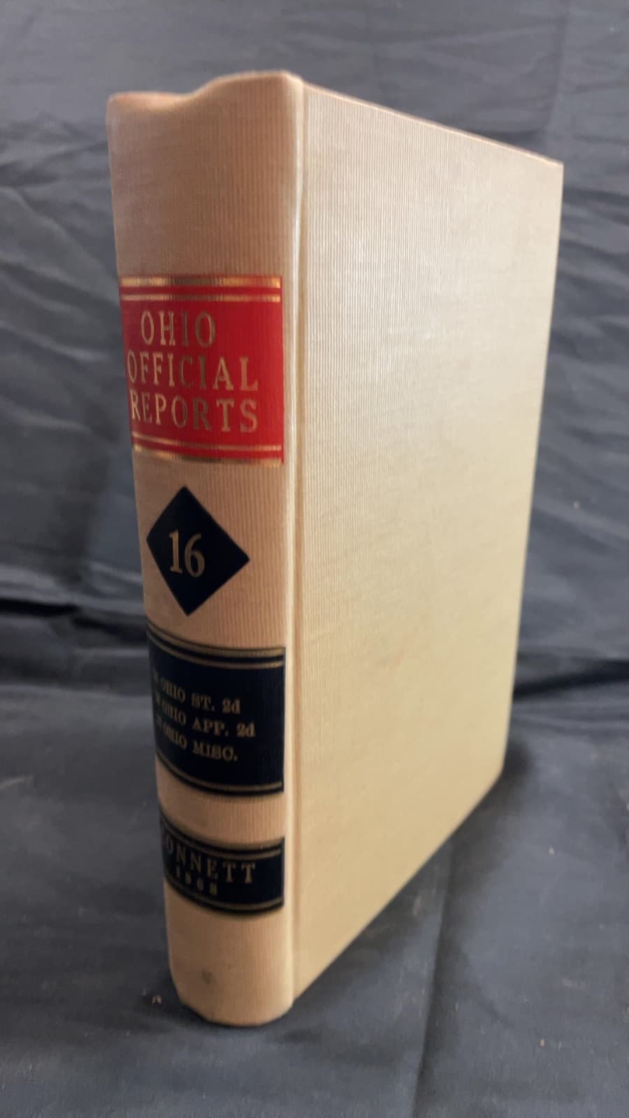 Reports of Cases Argued and Determined...Vol. 16 by Hiram L. Connett - front cover