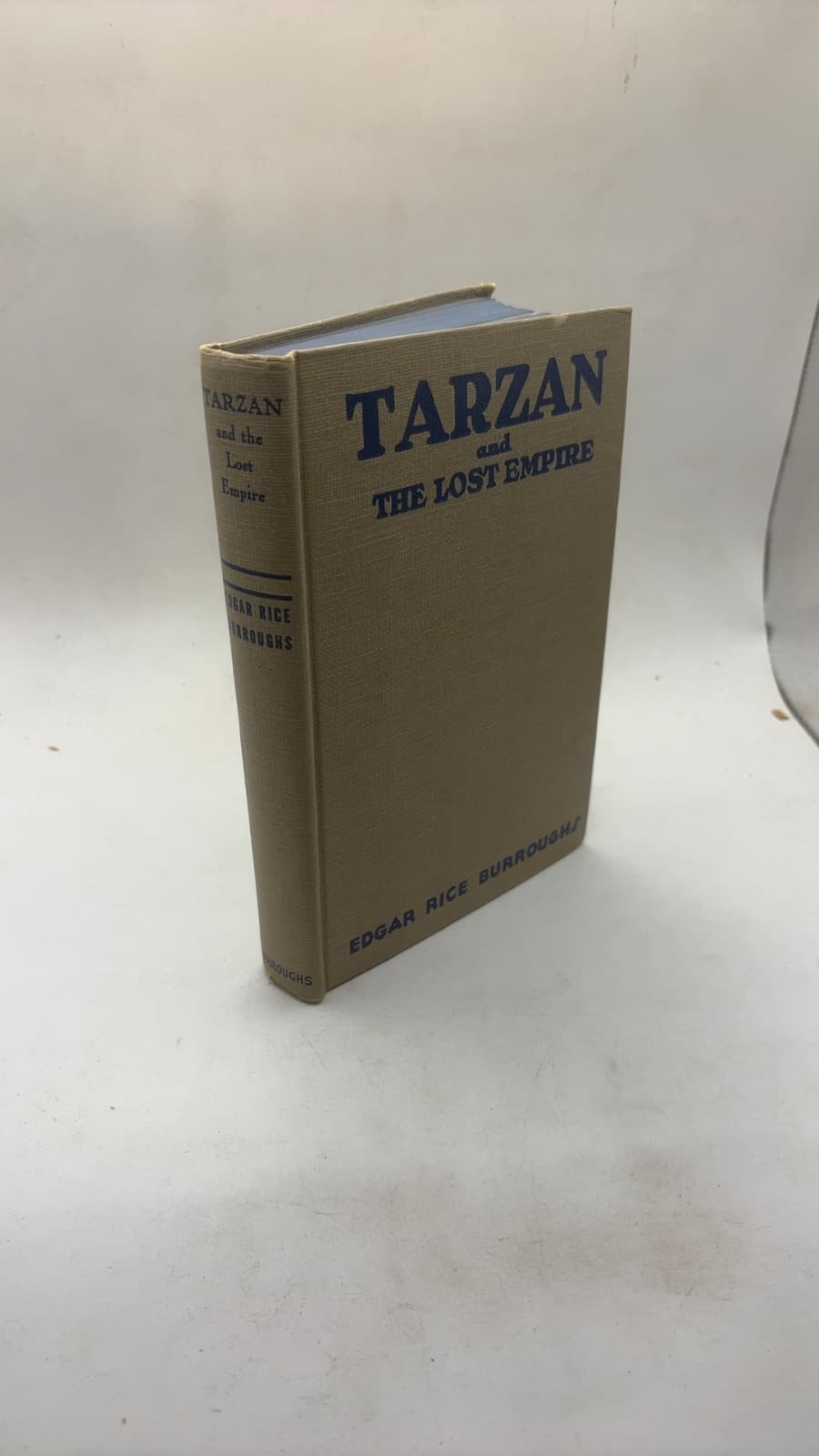 Tarzan and the Lost Empire by Edgar Rice Burroughs - front cover