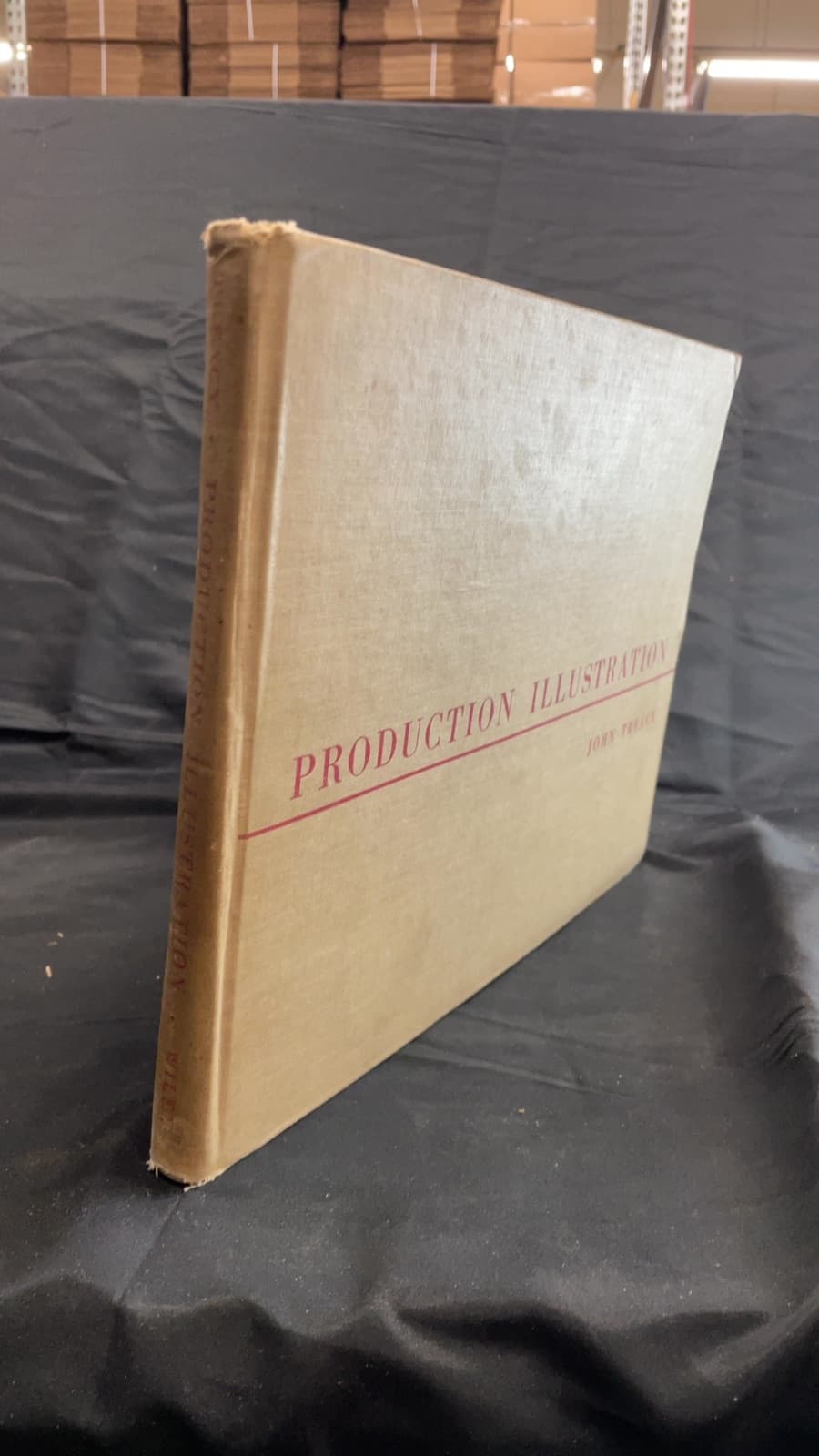 Production Illustration by John Treacy - front cover