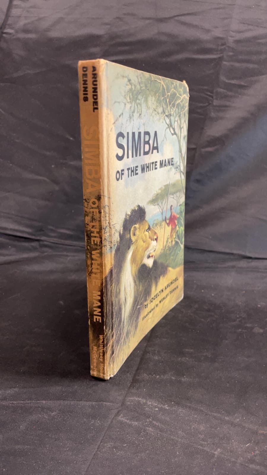 SIMBA of the White Mane by Jocelyn Arundel - front cover