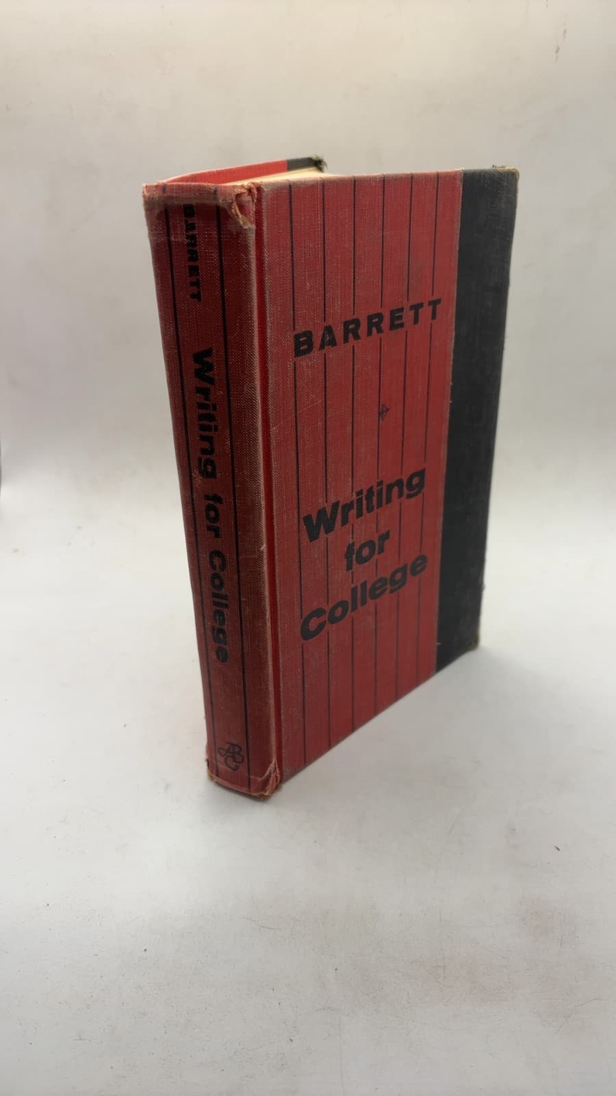 Writing for College by Laurence Barrett - front cover