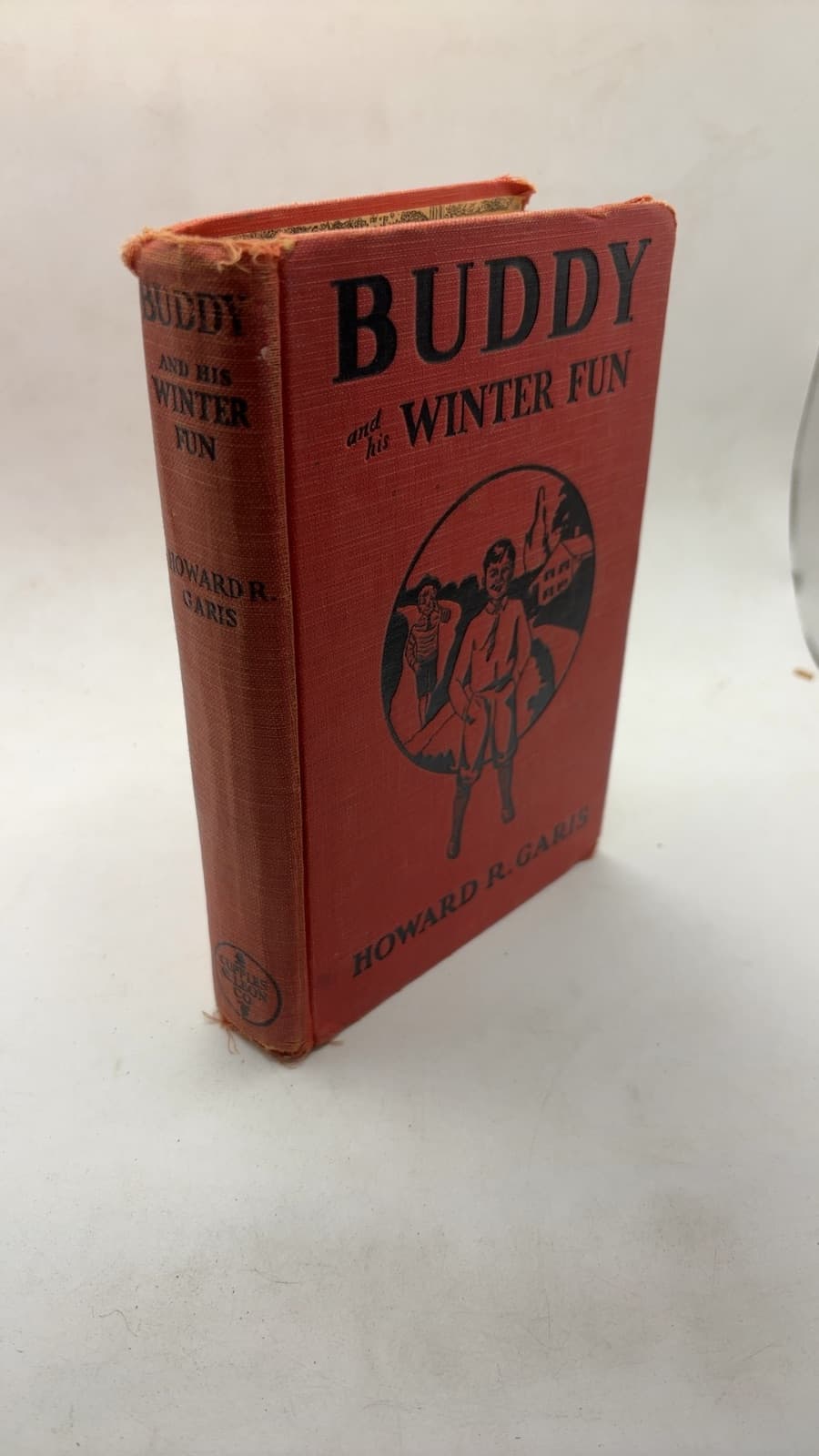 Buddy and His Winter Fun or A Boy in A Snow Camp by Howard R. Garis - front cover