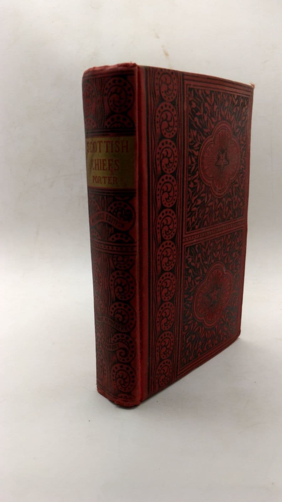 The Scottish Chiefs by Miss Jane Porter - front cover