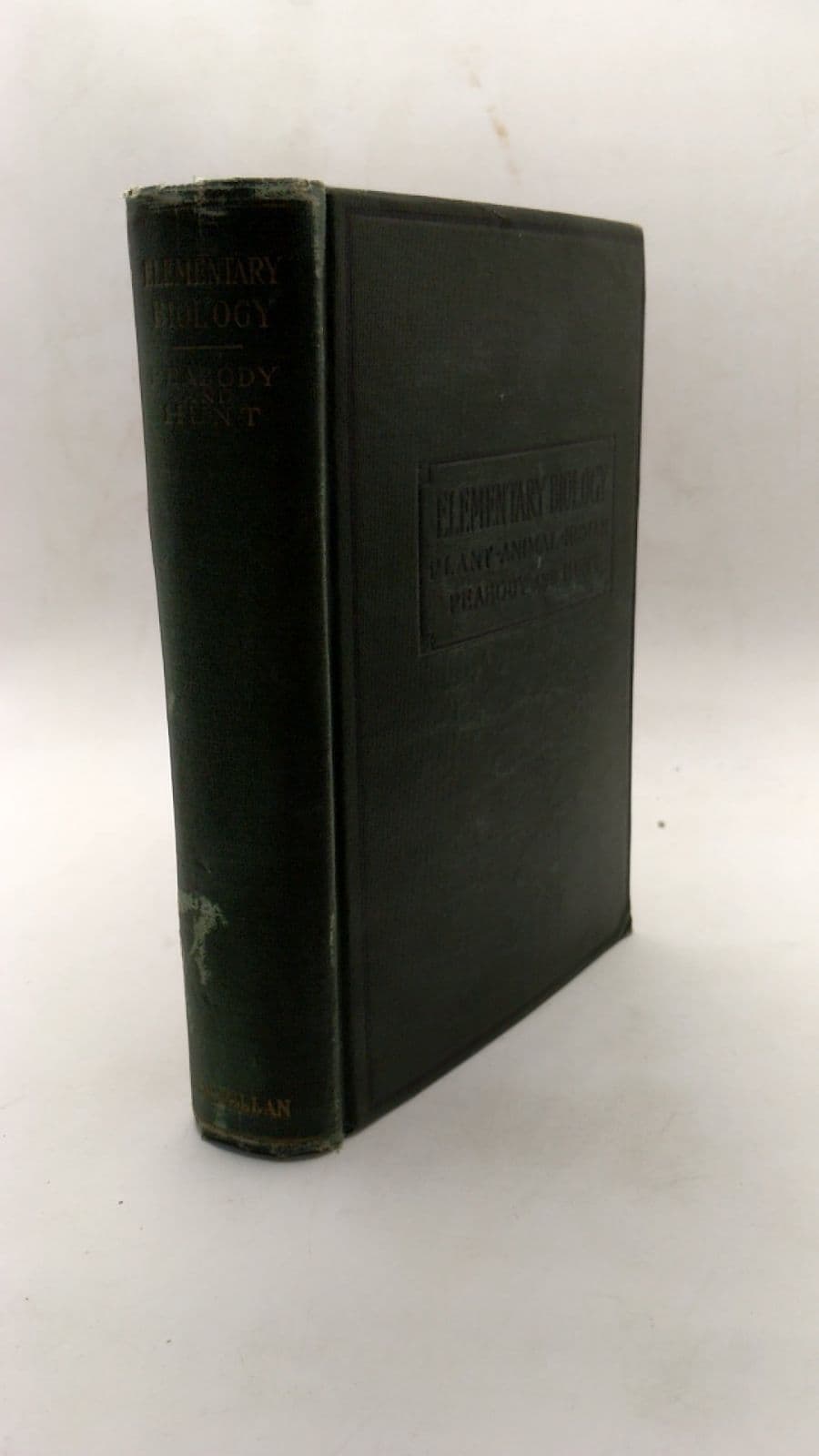 Elementary Biology: Plant, Animal, Human by James Edward Peabody, Arthur Ellsworth Hunt - front cover