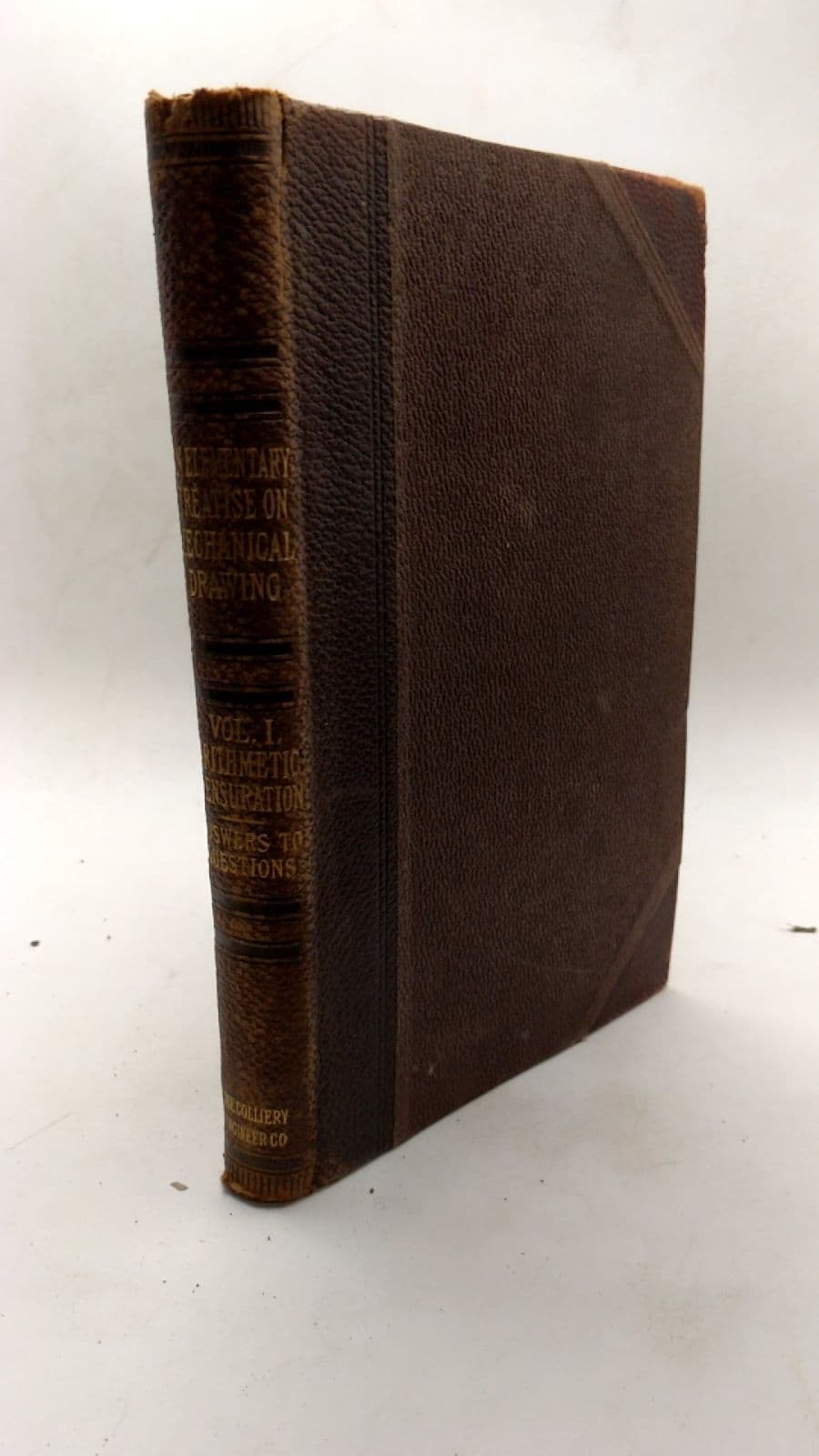An Elementary Treatise on Mechanical Drawing - front cover