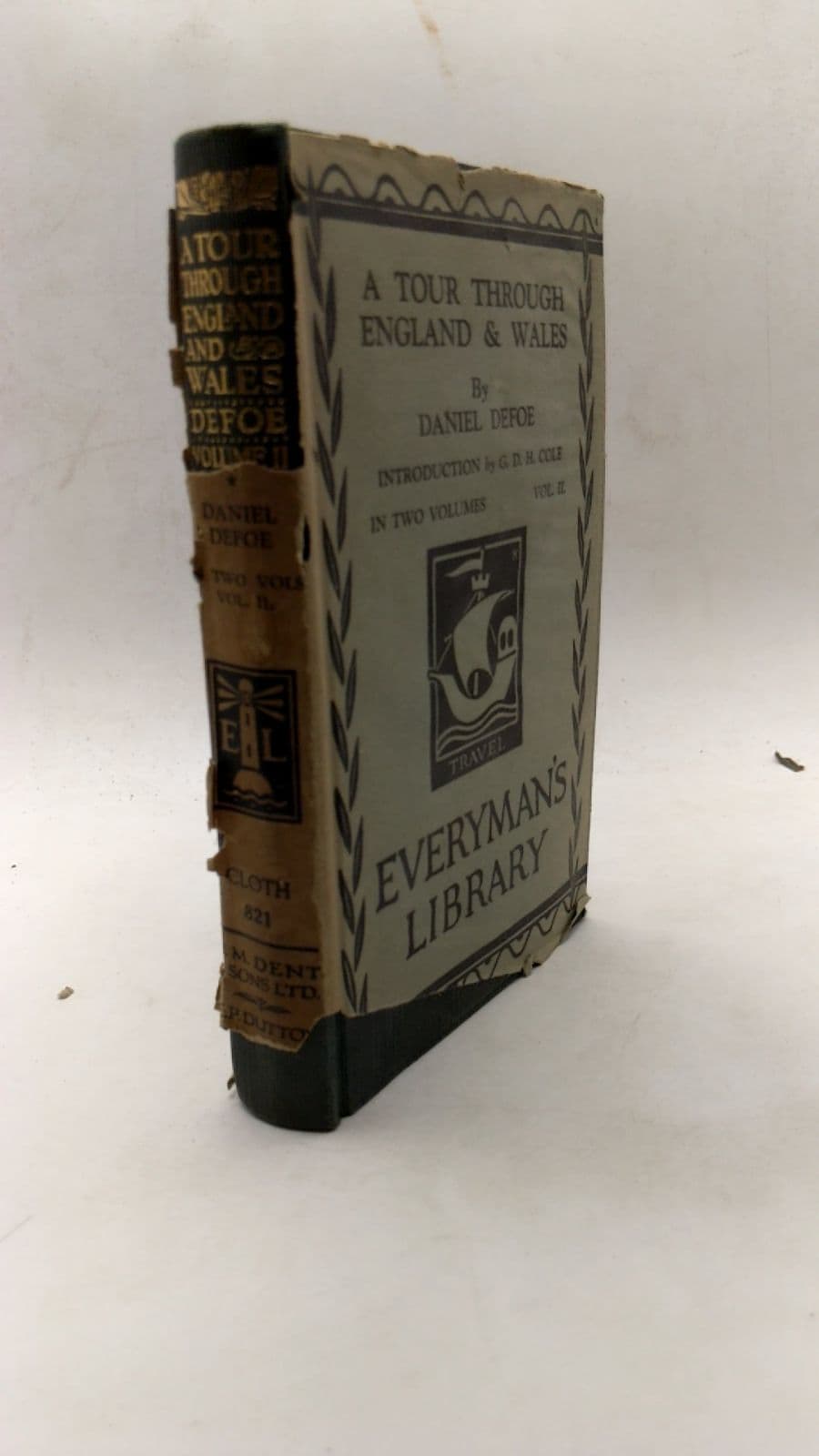 A Tour Through England & Wales by Daniel Defoe - front cover