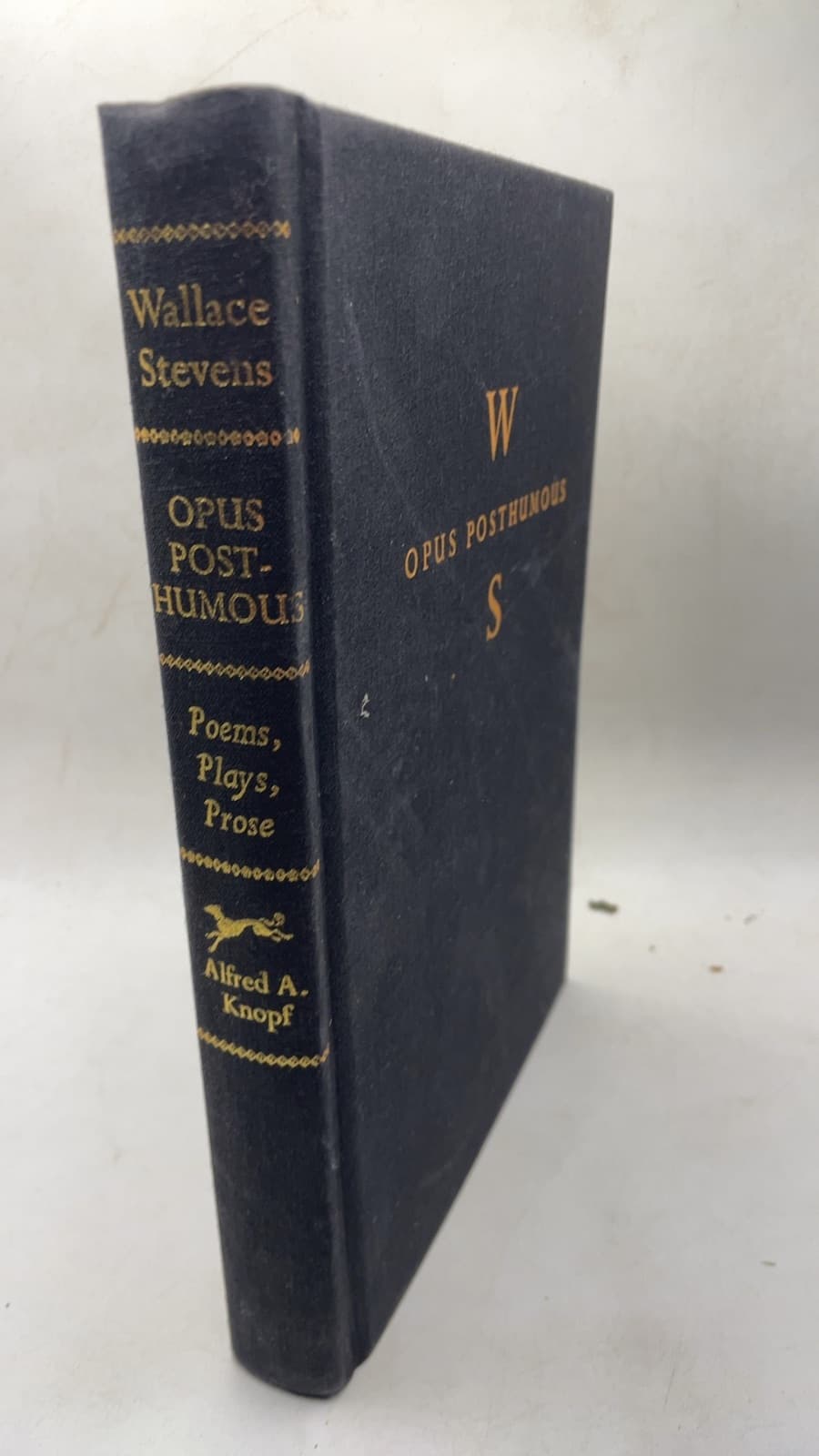 Opus Posthumous by Wallace Stevens - front cover