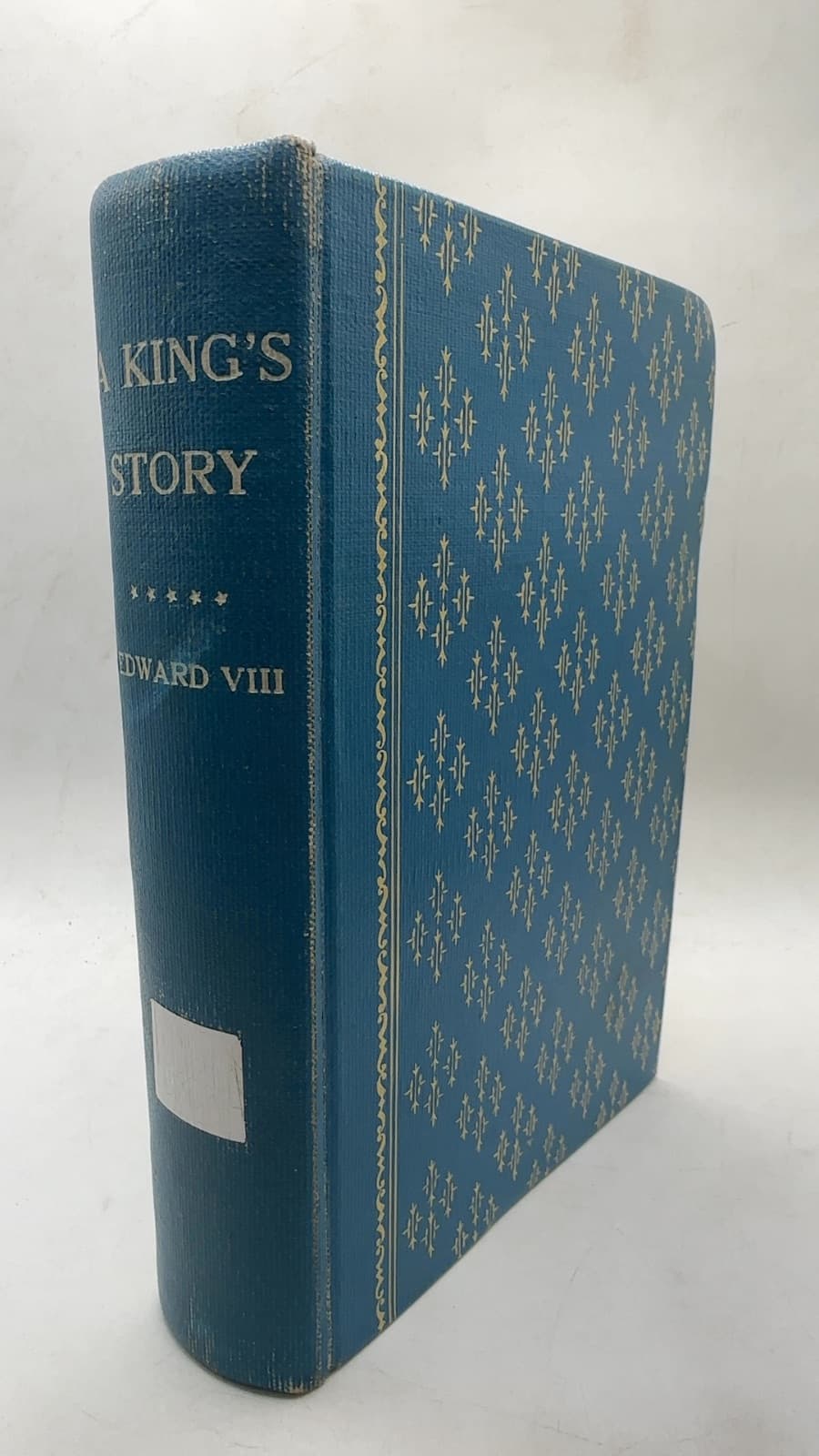 A King's Story by Edward VIII - front cover