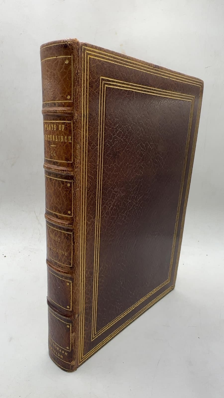 Mary Magdalene by Maurice Maeterlinck - front cover