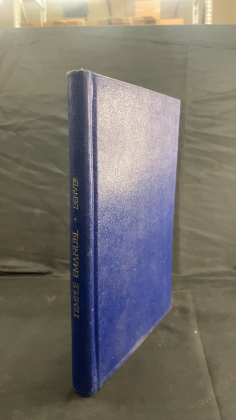 Temple Emanuel of Denver: A Centennial History by Marjorie Hornbein - front cover