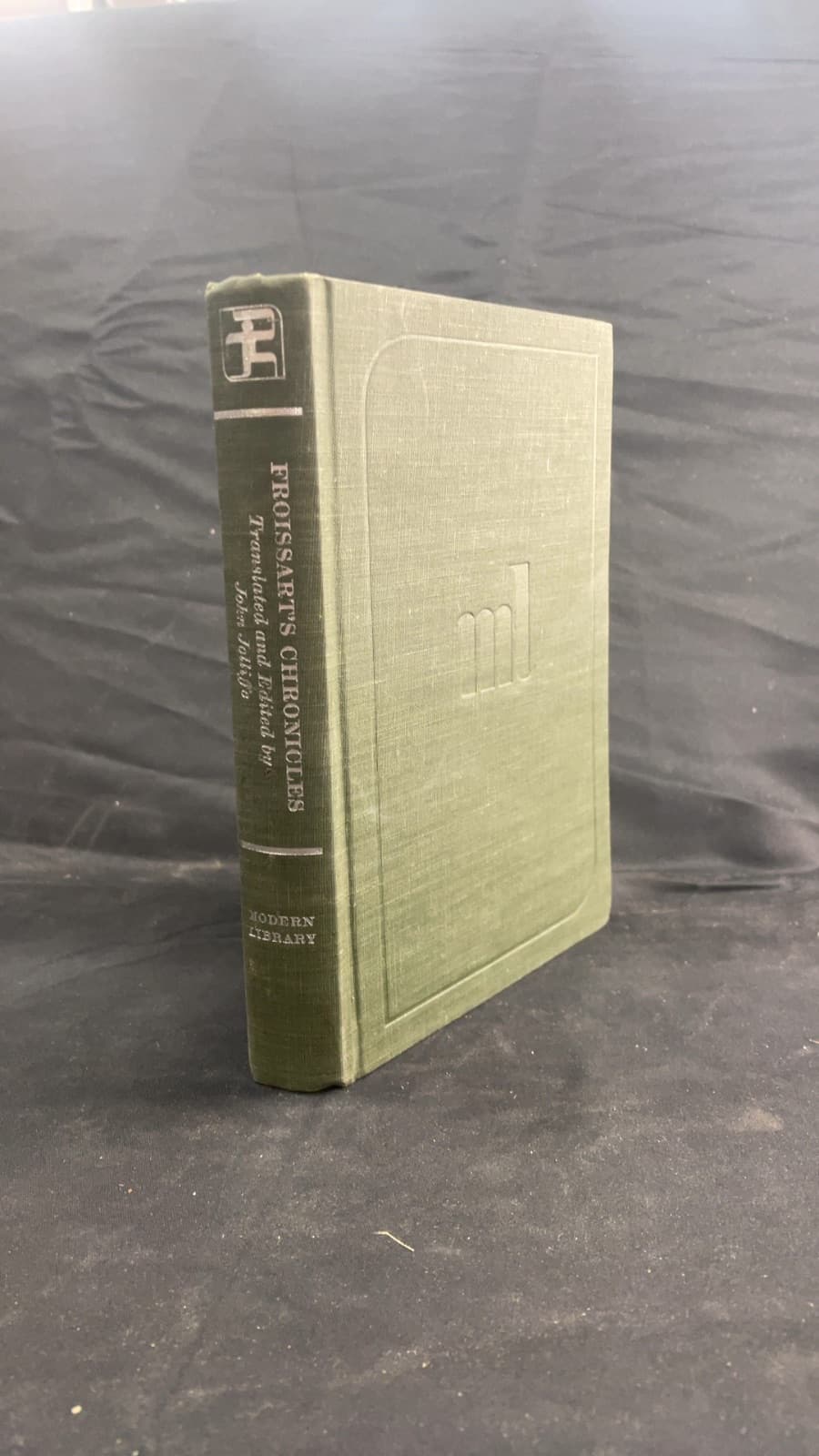 Froissart's Chronicles by John Jolliffe - front cover