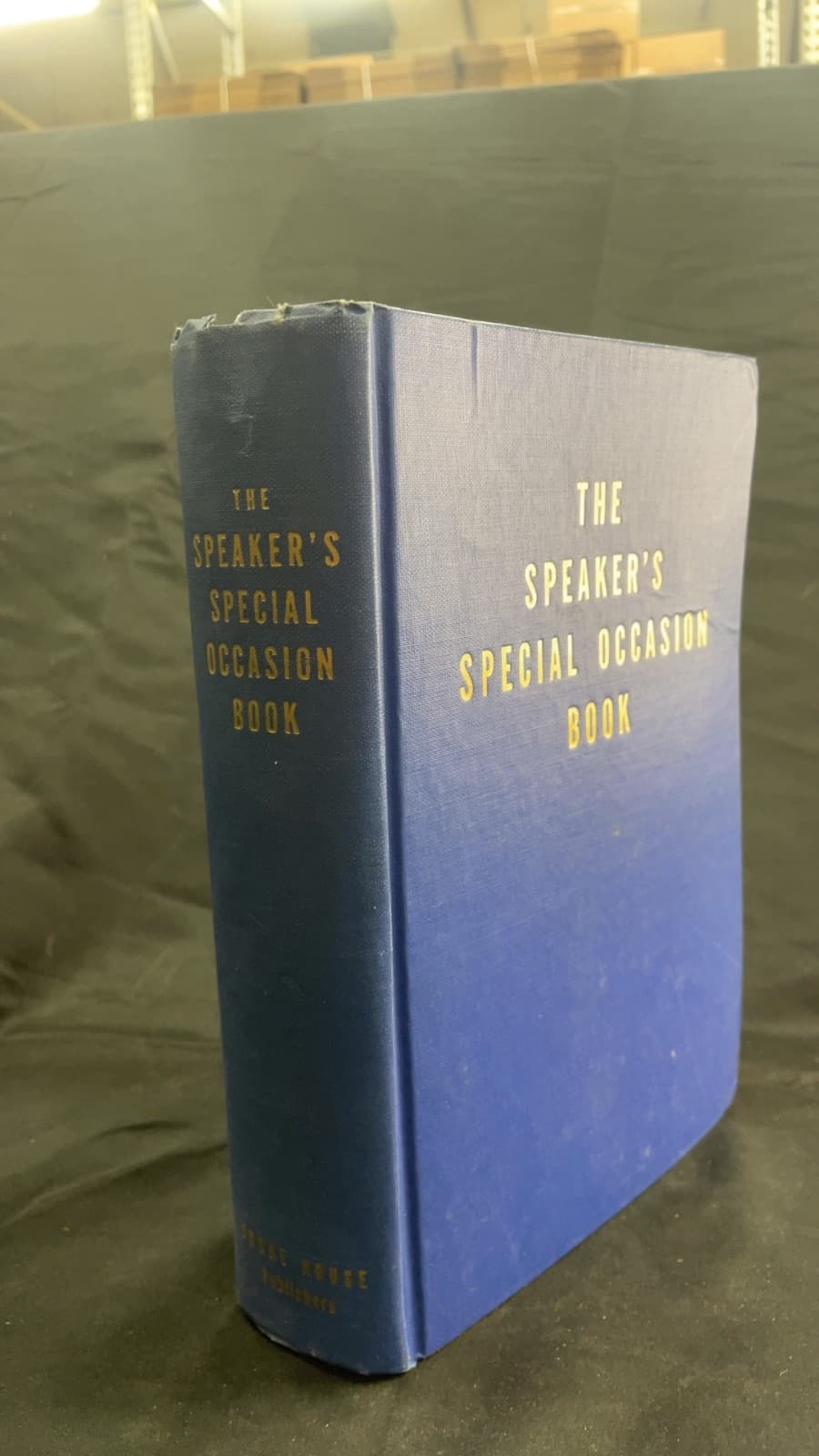 The Speaker's Special Occasion Book by Maxwell Droke and the Editors of Quote - front cover