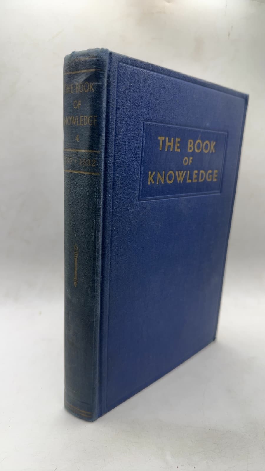 The Book of Knowledge V.4 by Holland Thompson, Ph.D., LL.D. and Arthur Mee - front cover
