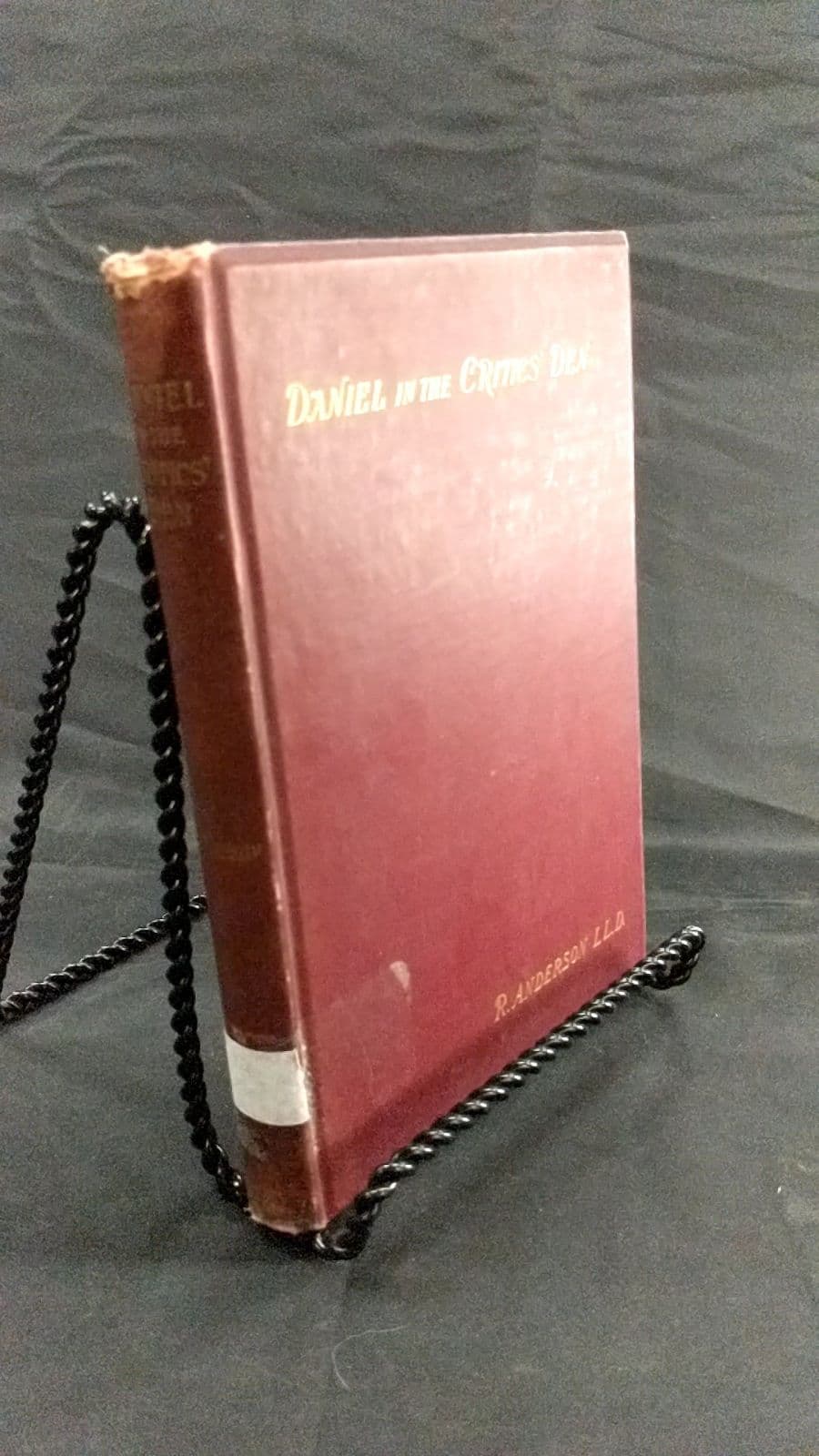 Daniel in the Critics' Den by Robert Anderson, LL.D. - front cover