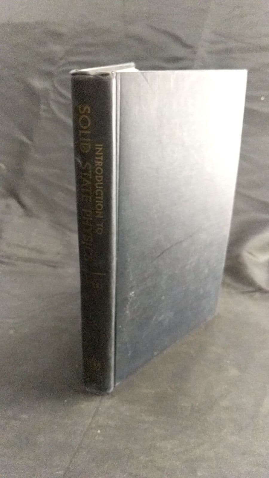 Introduction to Solid State Physics by Charles Kittel - front cover