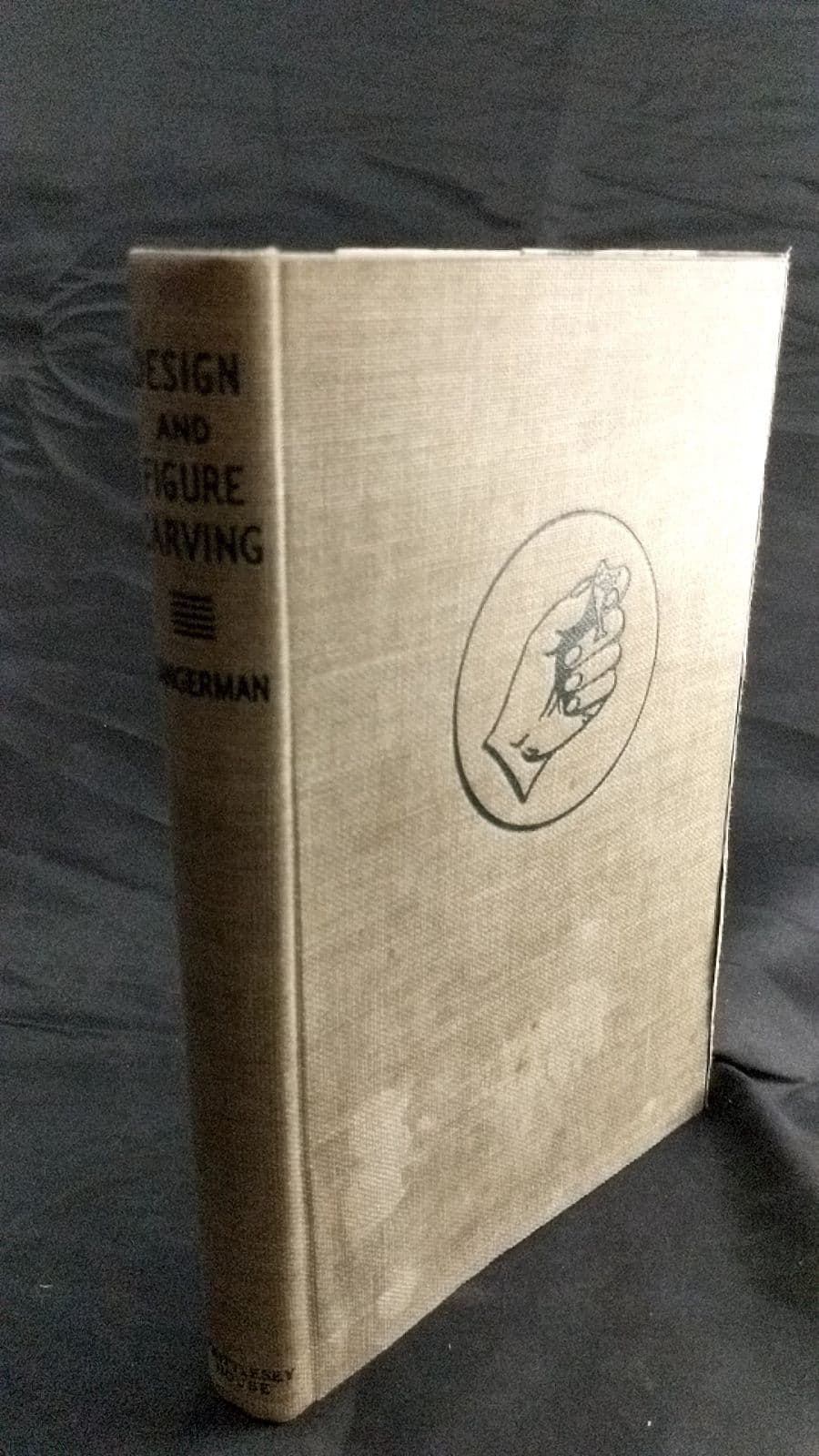Design and Figure Carving by E. J. Tangerman - front cover