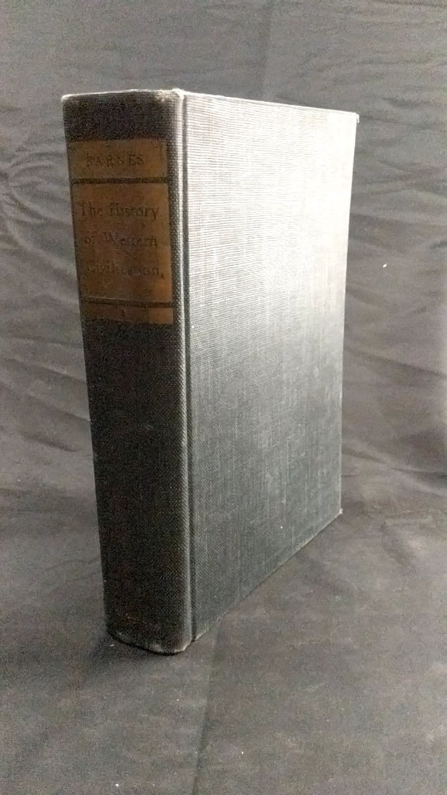 The History of Western Civilization by Harry Elmer Barnes - front cover
