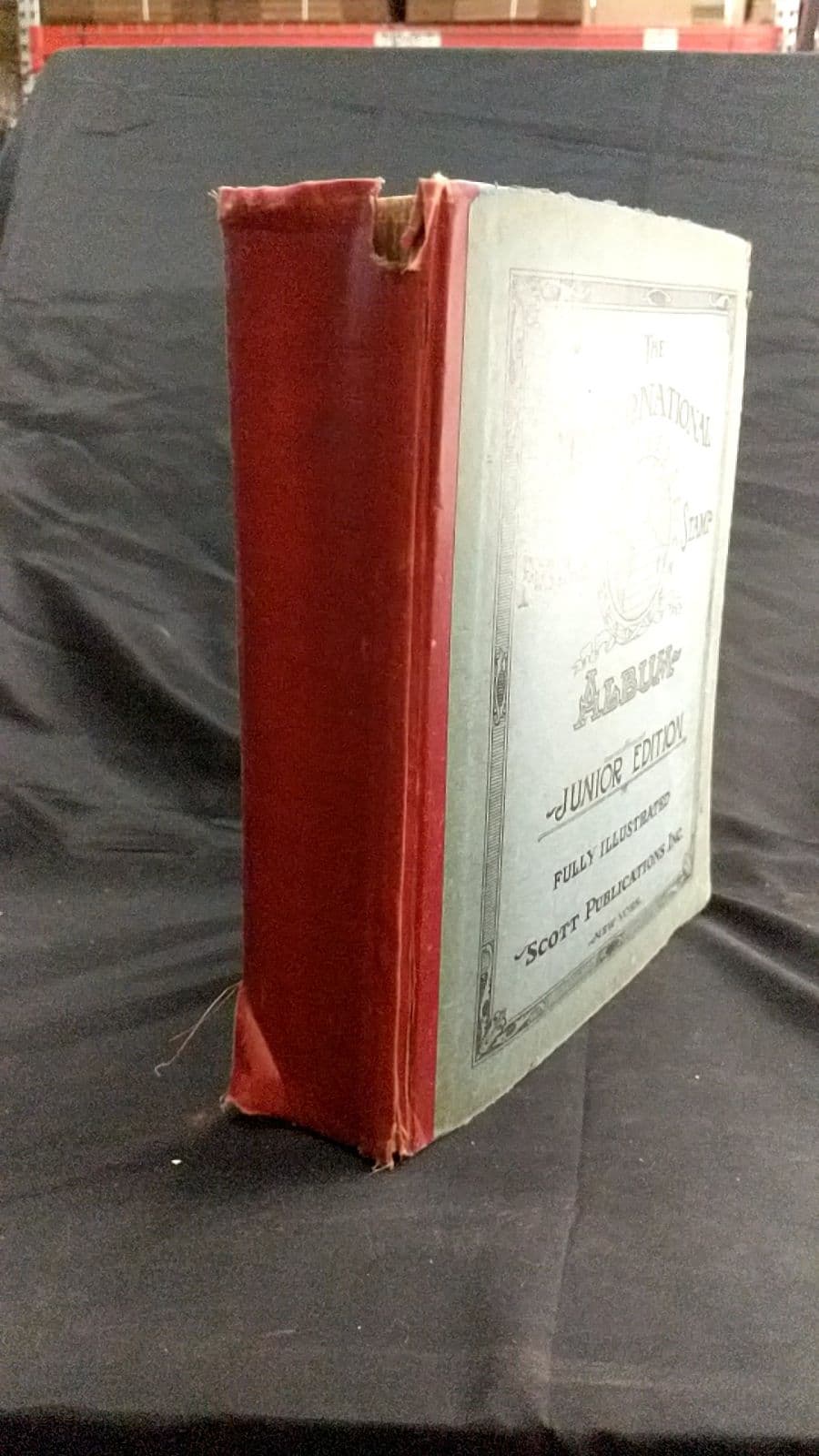 The International Postage Stamp Album - Junior Edition by Theresa M. Clark - front cover