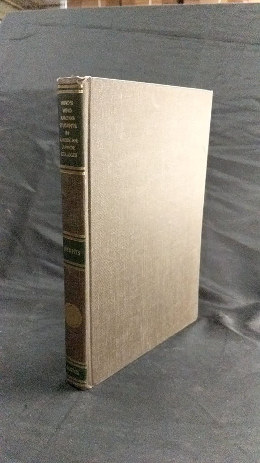 Who's Who Among Students in American Junior Colleges by H. Pettus Randall - front cover