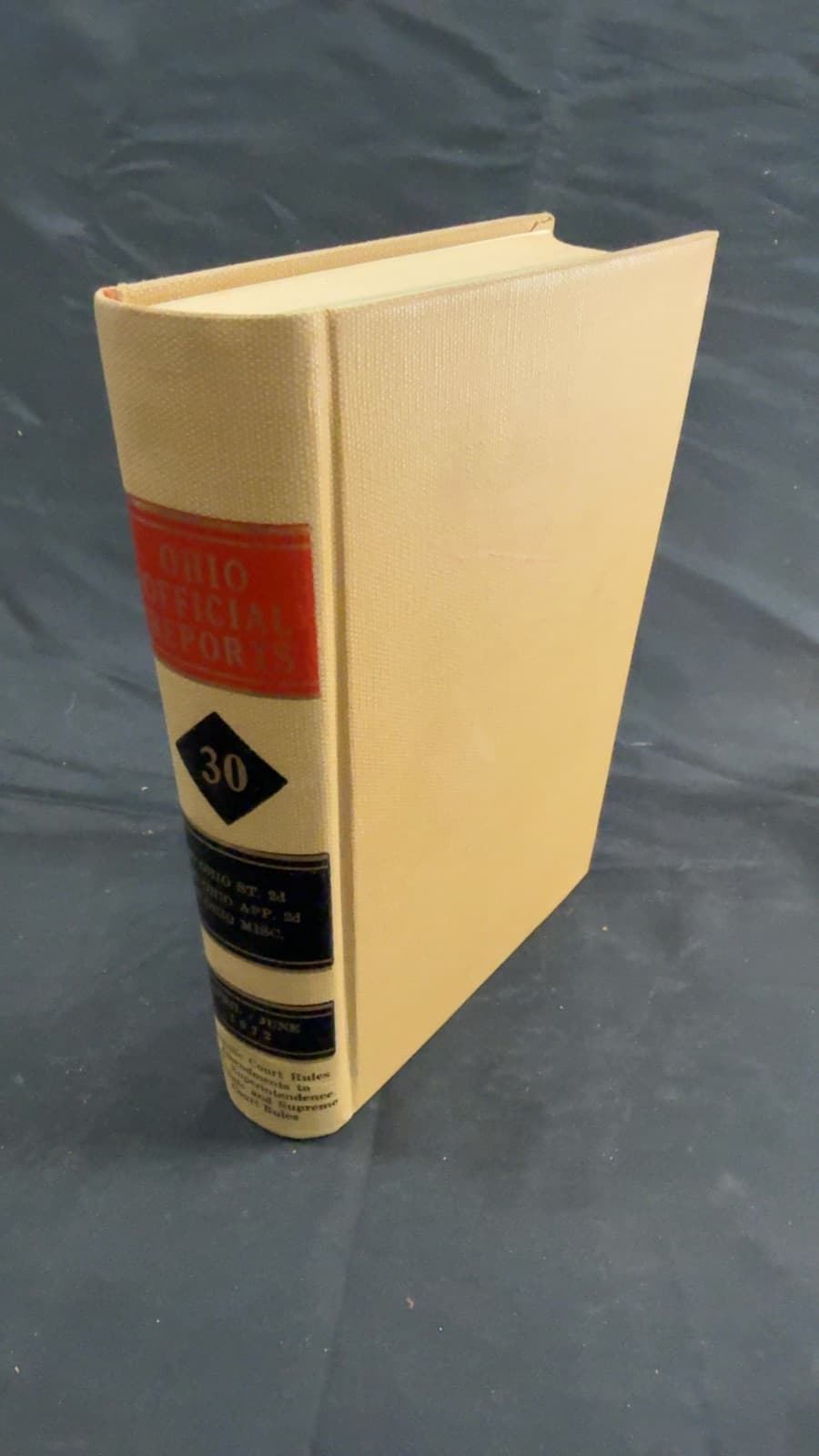 Reports of Cases Argued and Determined in the Supreme Court of Ohio by William W. Docter - front cover