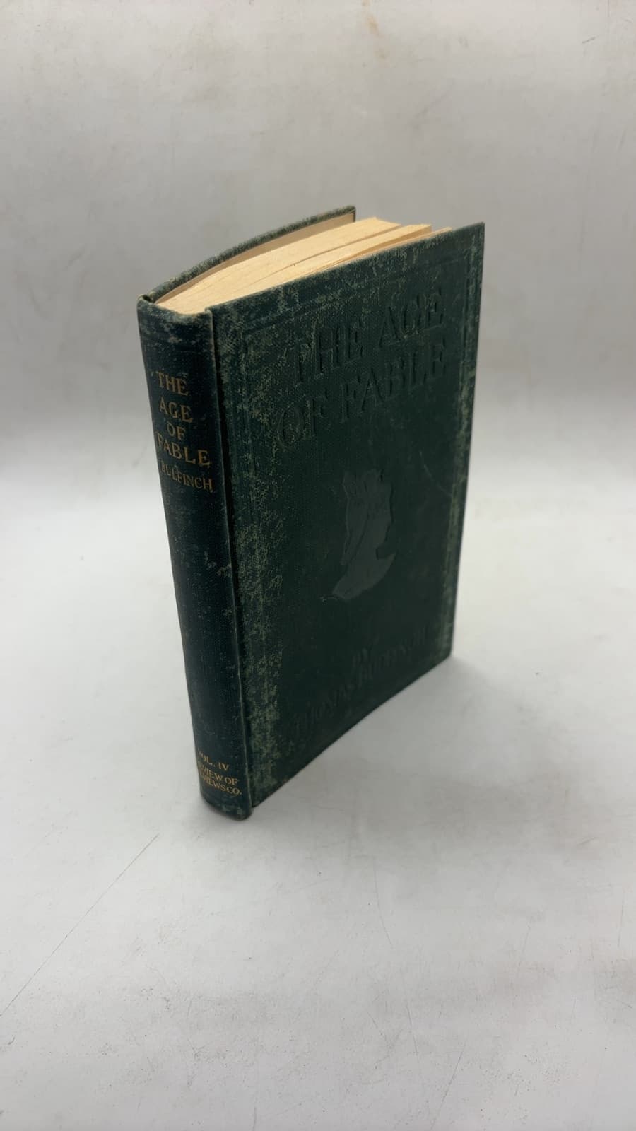 The Age of Fable or Beauties of Mythology by Thomas Bulfinch - front cover