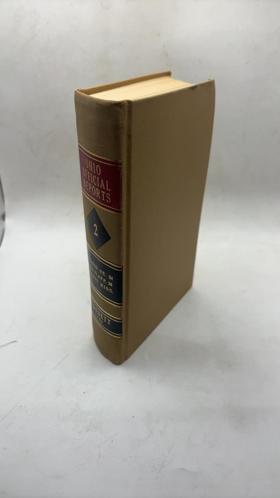 Reports of Cases Argued and Determined in the Supreme Court of Ohio by Hiram L. Connett - front cover