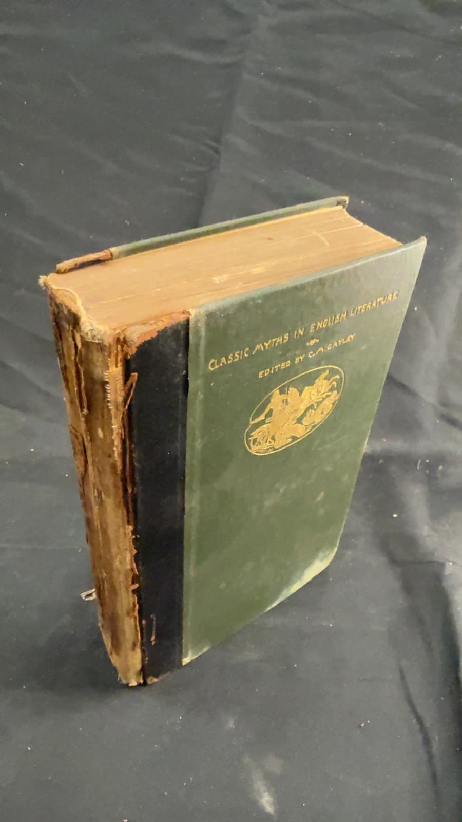 The Classic Myths in English Literature by Charles Mills Gayley - front cover