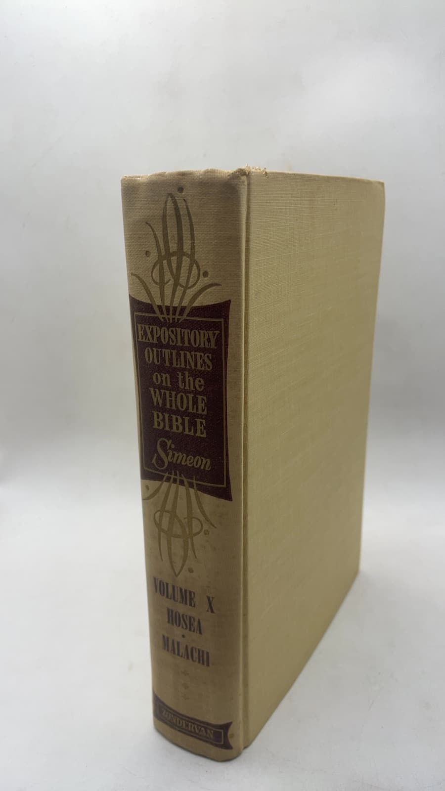 Expository Outlines on the Whole Bible by Charles Simeon - front cover