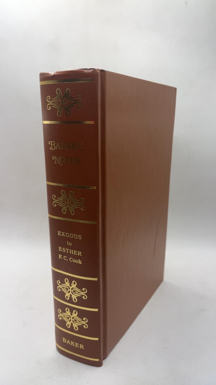 The Bible Commentary: Exodus to Ruth by F. C. Cook - front cover
