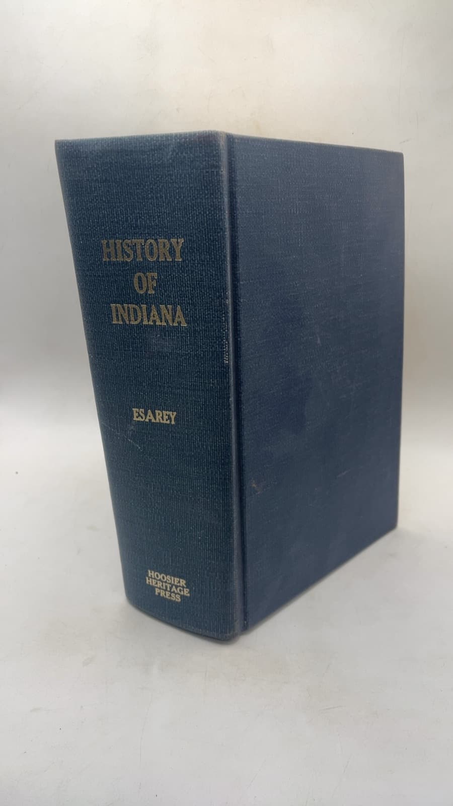 A History of Indiana From Its Exploration to 1850 by Logan Esarey, Ph.D. - front cover