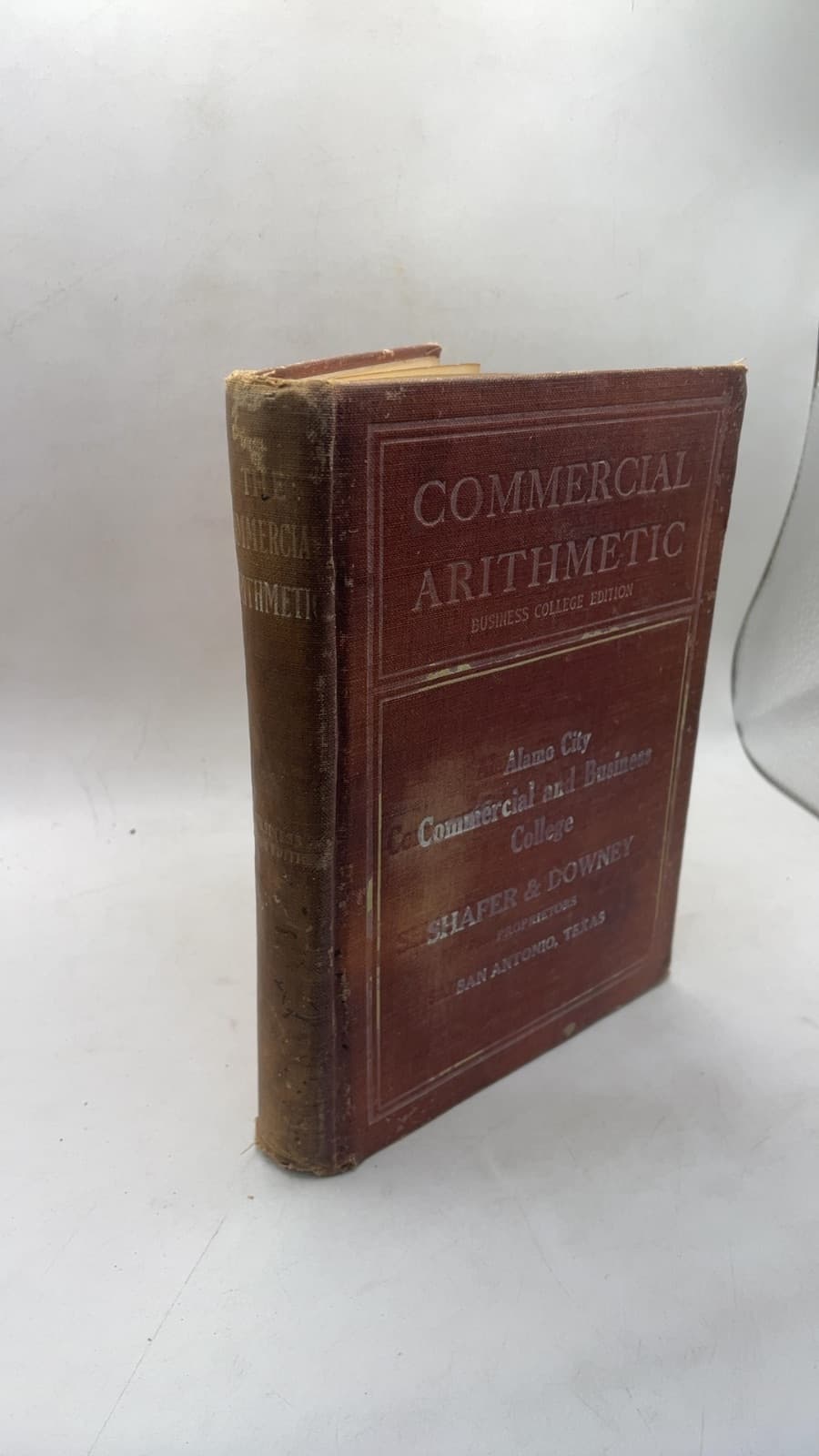 Commercial Arithmetic by W. H. Sadler and W. R. Will - front cover
