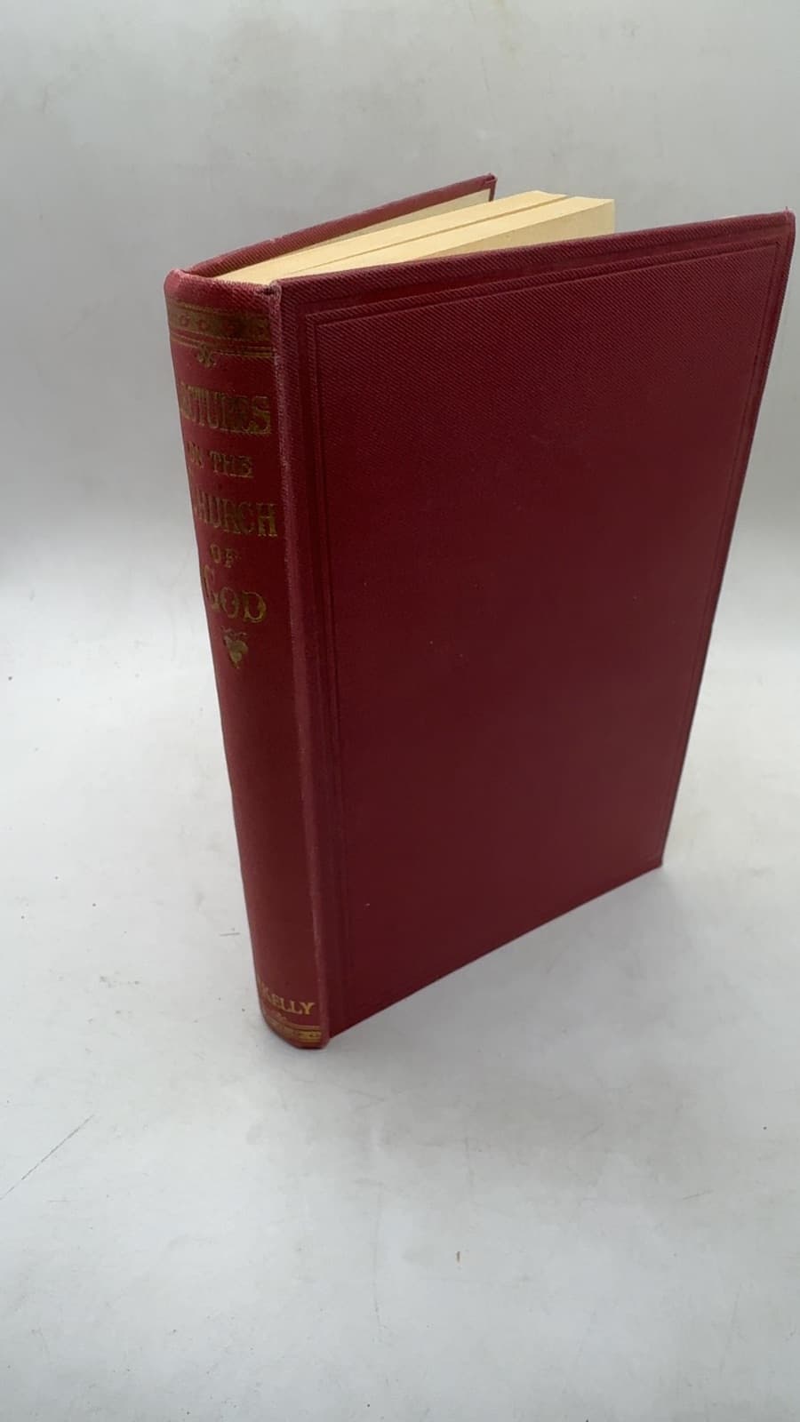 Lectures on the Church of God by W. Kelly - front cover