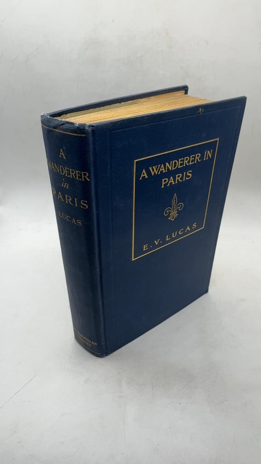 A Wanderer in Paris by E. V. Lucas - front cover