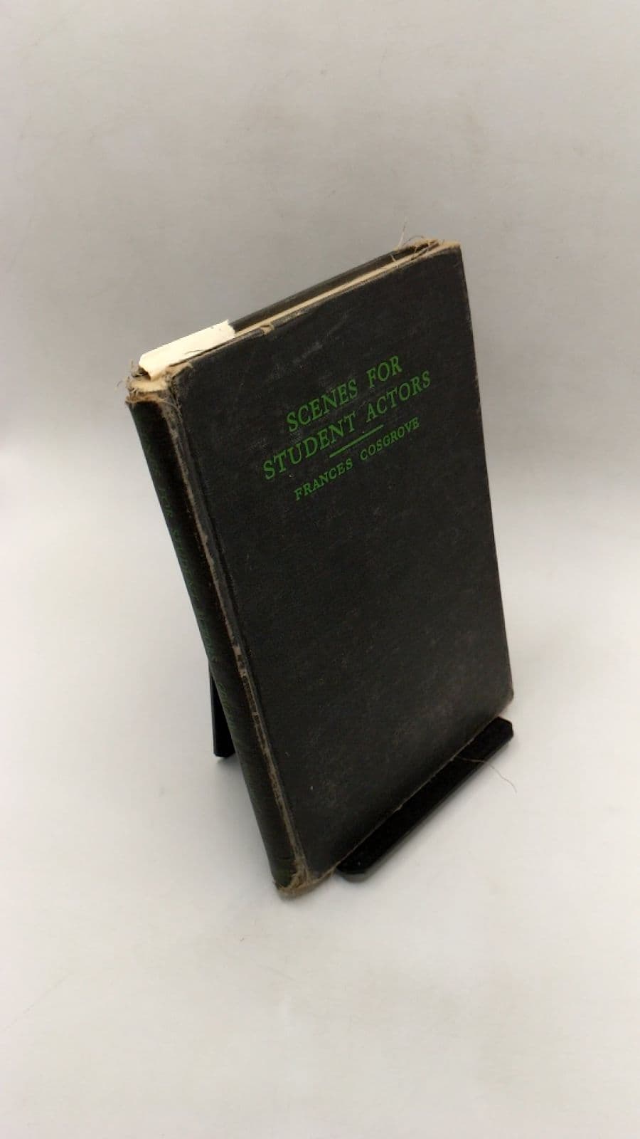 Scenes for Student Actors: Dramatic Selections from New Plays, Volume II by Frances Cosgrove - front cover