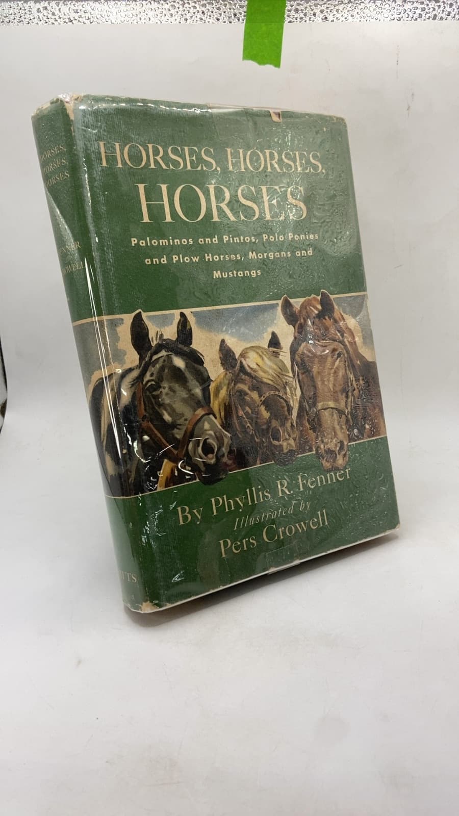 Horses, Horses, Horses by Phyllis R. Fenner - front cover