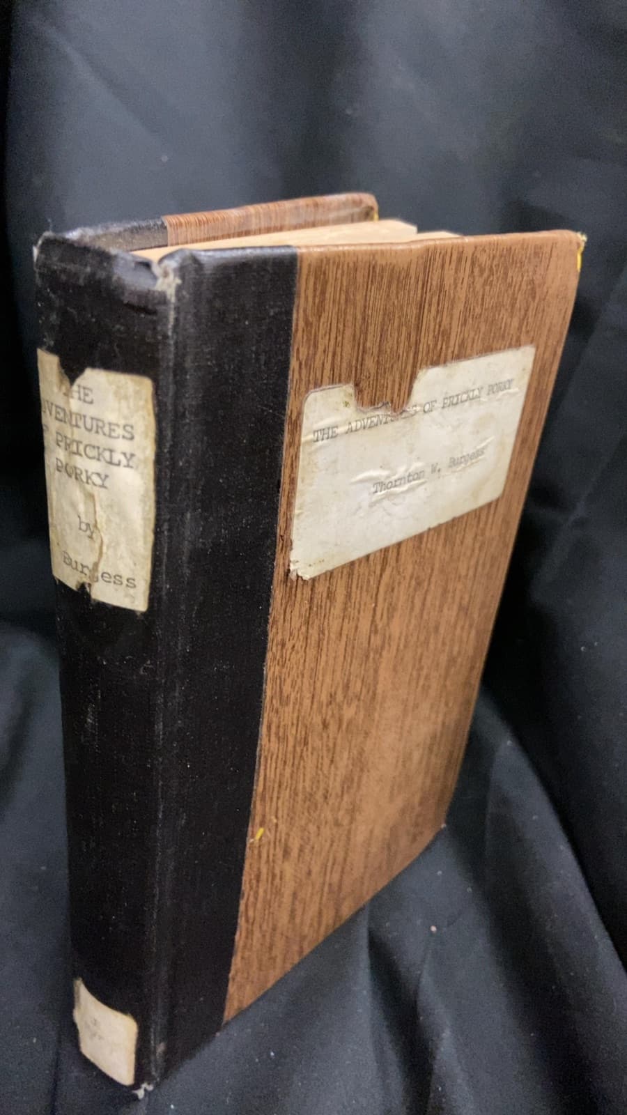 The Adventures of Prickly Porky by Thornton W. Burgess - front cover