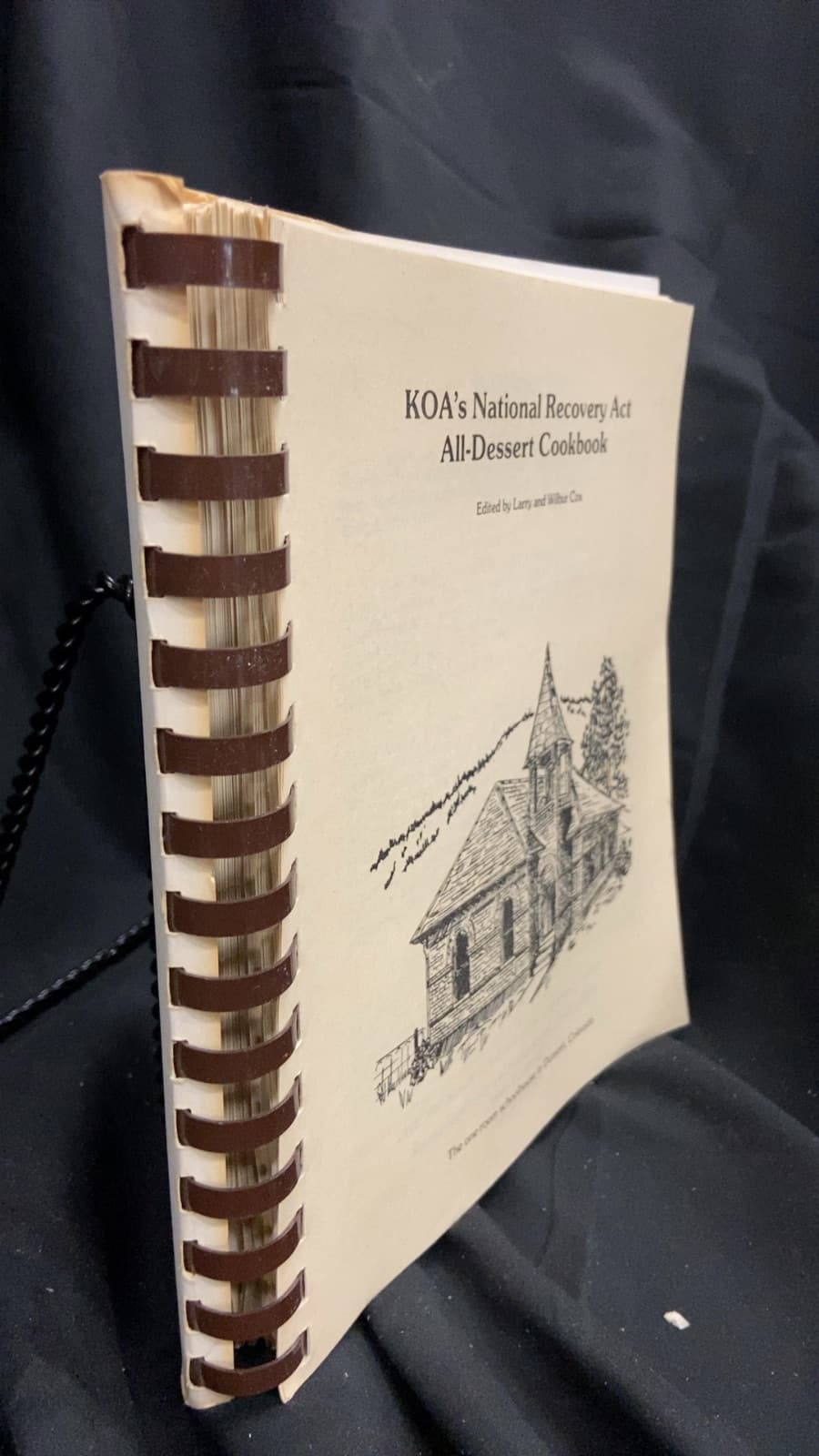 KOA's National Recovery Act All-Dessert Cookbook by Larry and Wilbur Cox - front cover