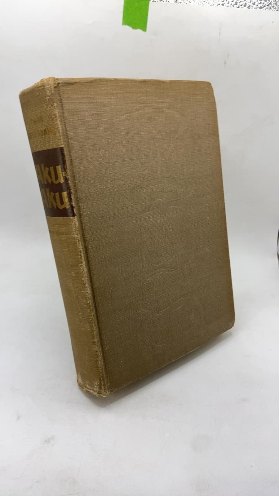 Aku-Aku by Thor Heyerdahl - front cover