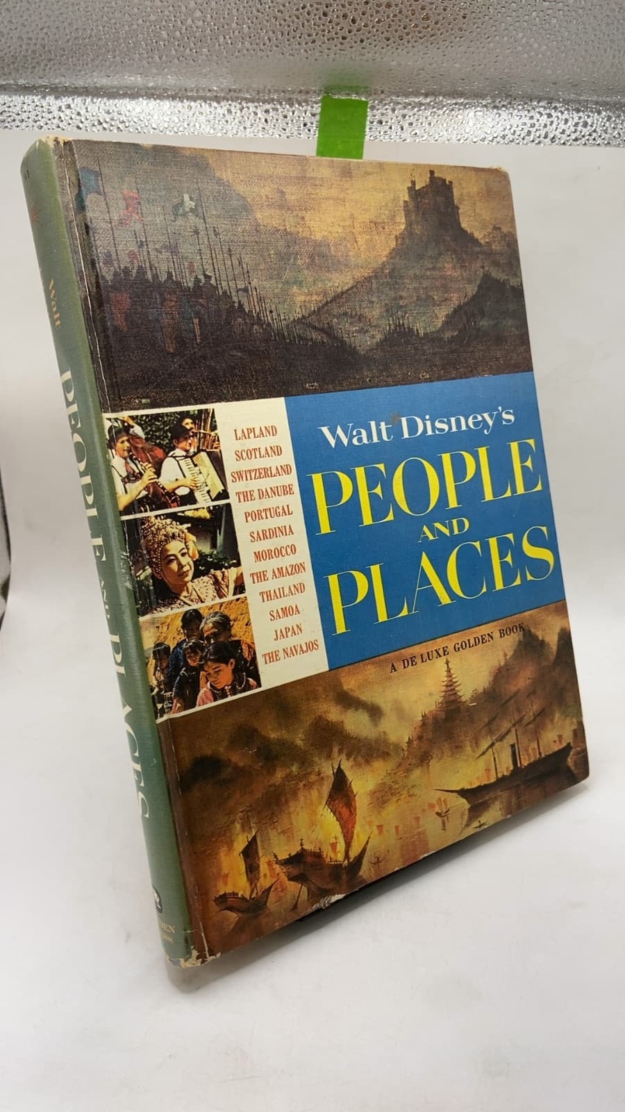 Walt Disney's People and Places by Jane Werner Watson - front cover