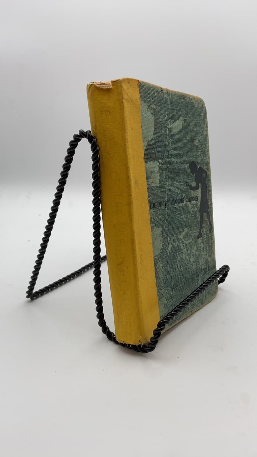The Clue of the Leaning Chimney - front cover
