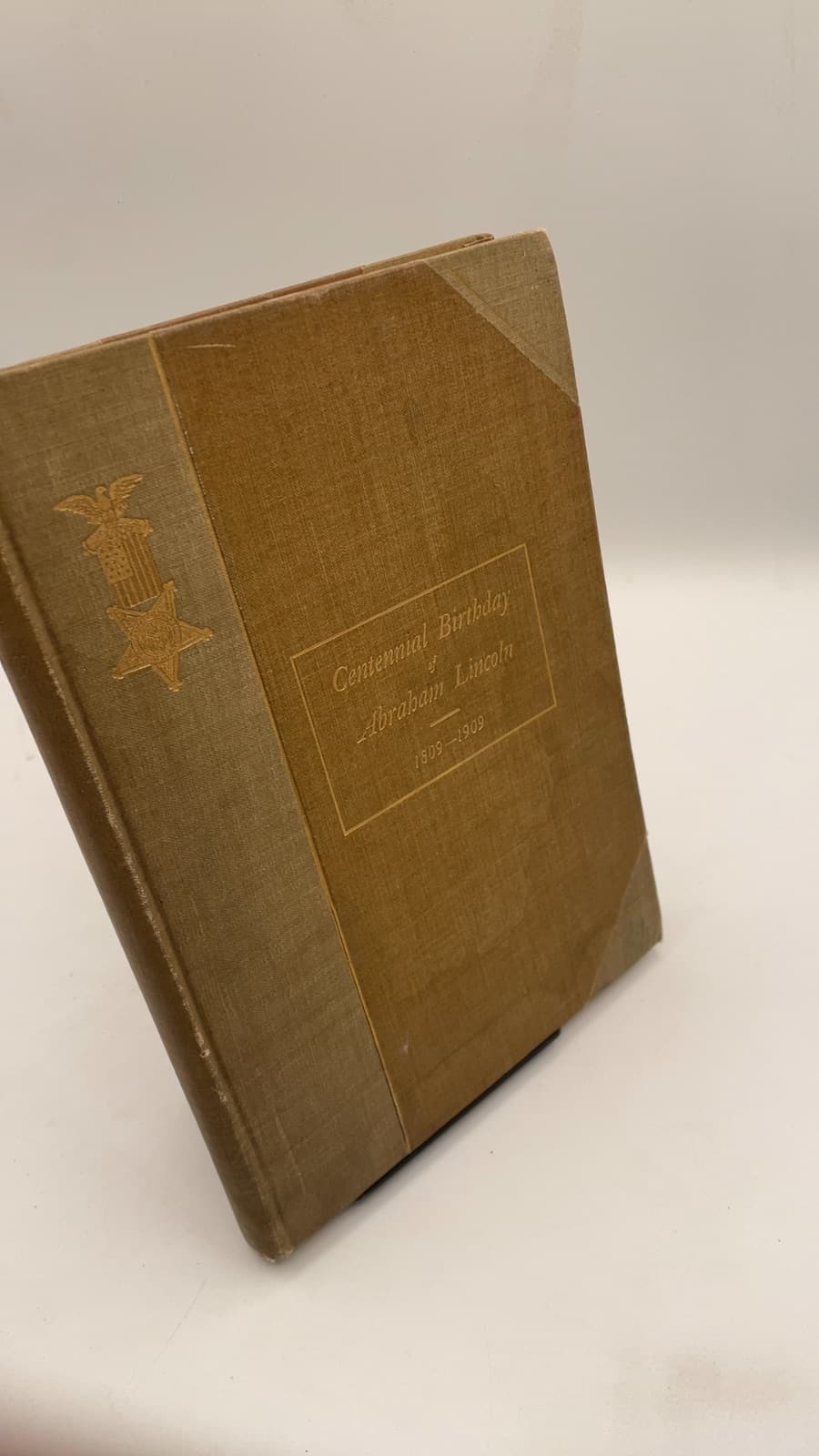 Observance of the Centennial Anniversary of the Birth of Abraham Lincoln - front cover