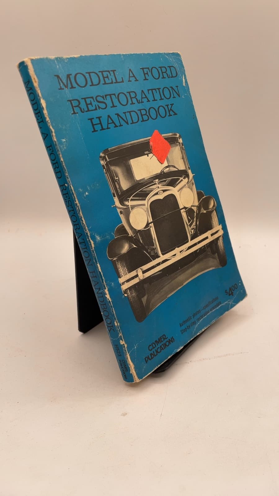 Model A Ford Restoration Handbook by Gordon E. Hopper - front cover