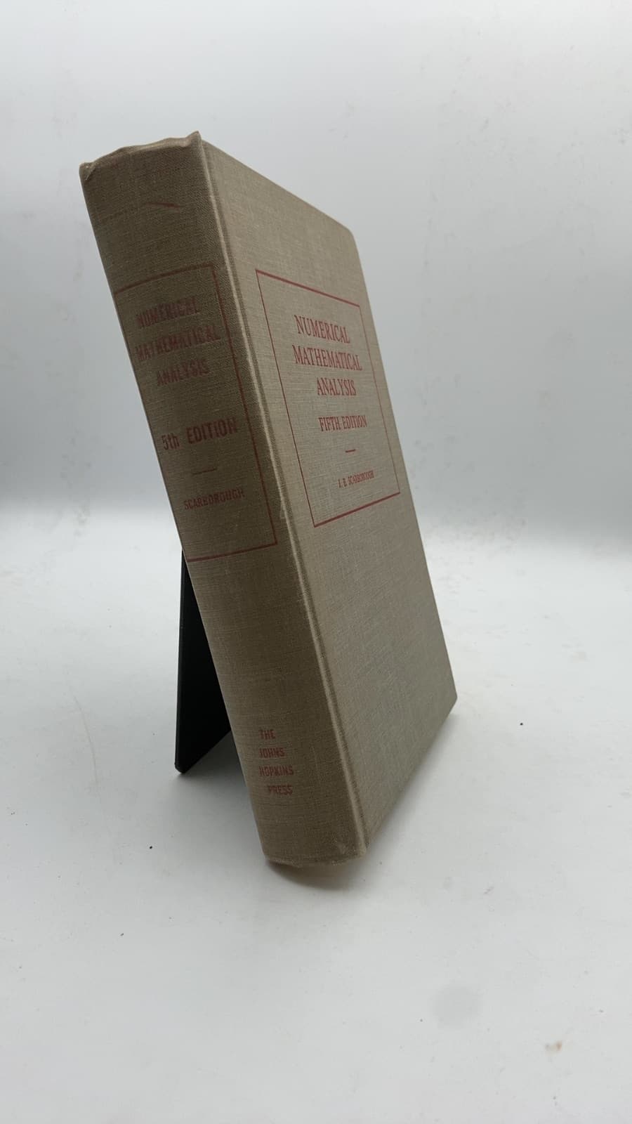 Numerical Mathematical Analysis 5th ed. by James B. Scarborough, Ph.D. - front cover