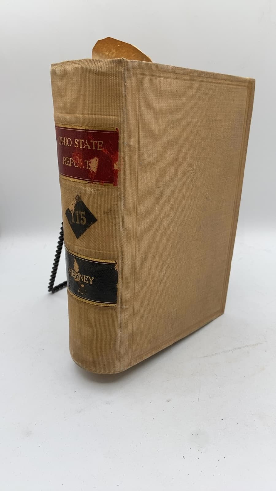 Vol 115. Reports of Cases Argued and Determined in the Supreme Court of Ohio by J. L. W. Henney - front cover